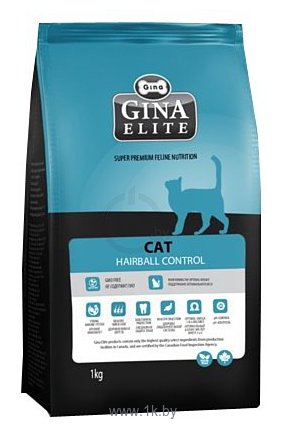 Фотографии Gina Elite Cat Hairball Controll (1 кг)