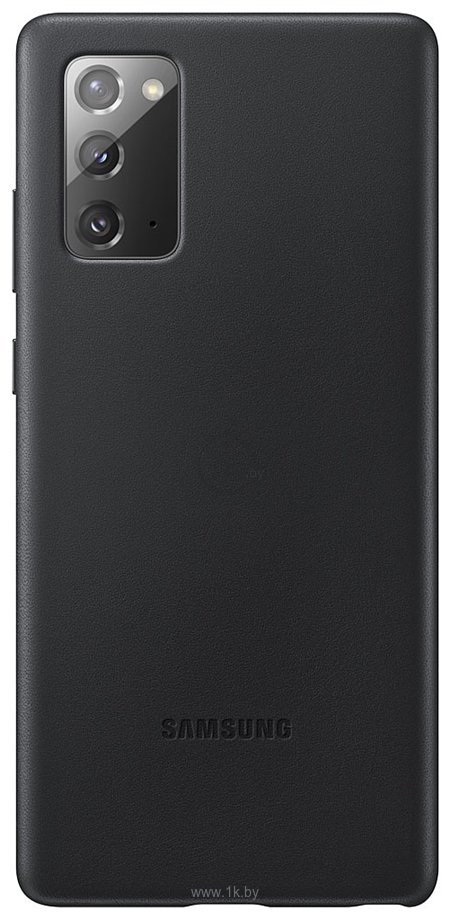 Фотографии Samsung Leather Cover для Galaxy Note 20 (черный)