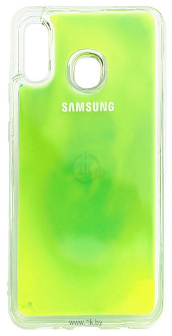 Фотографии EXPERTS Neon Sand Tpu для Samsung Galaxy A20/A30 (зеленый)