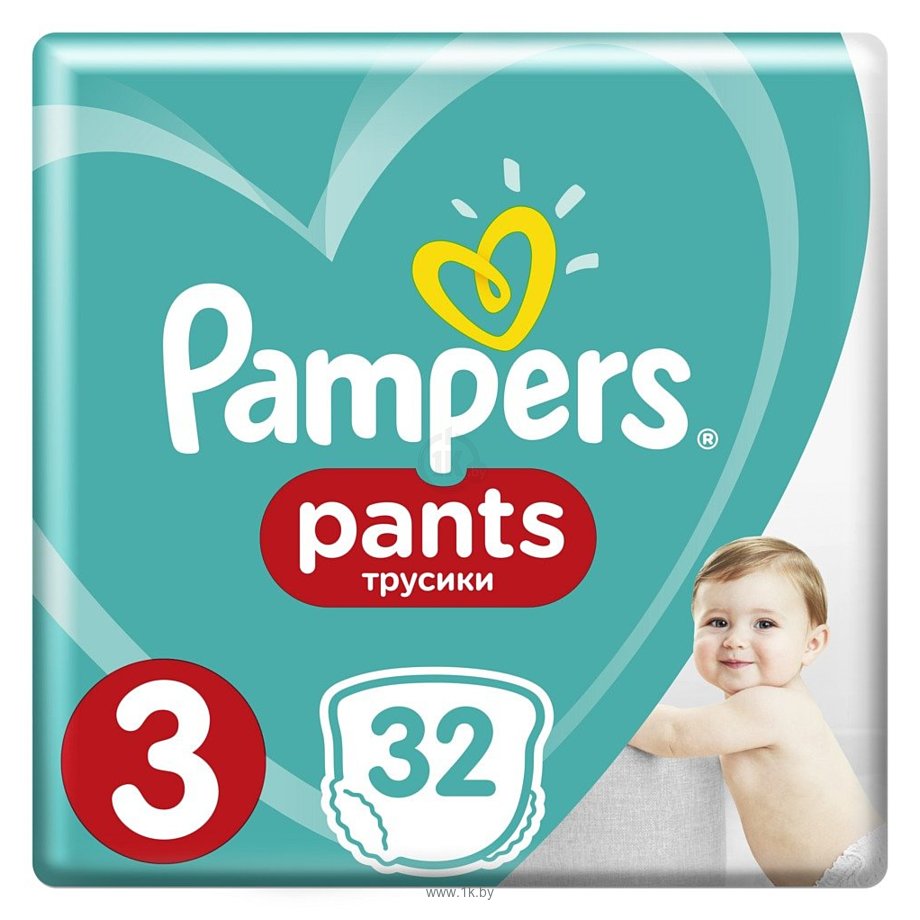 Фотографии Pampers Pants 3 (6-11 кг), 32 шт