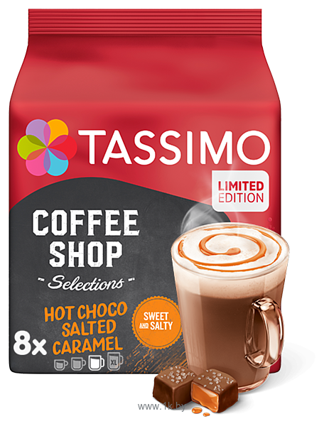 Фотографии Tassimo Hot Choco Salted Caramel 8 шт