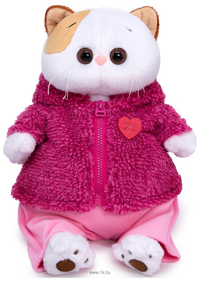 Фотографии BUDI BASA Collection Кошечка Ли-Ли в теплом костюме с сердечком LK24-094 (24 см)