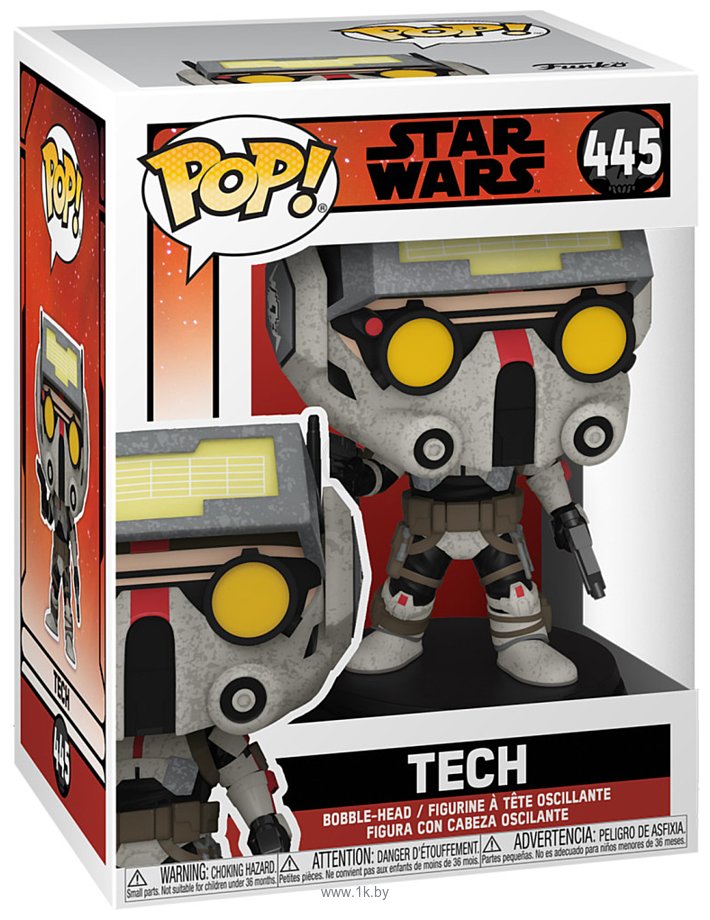 Фотографии Funko POP! POP! Bobble Star Wars Bad Batch Tech Fun25491591