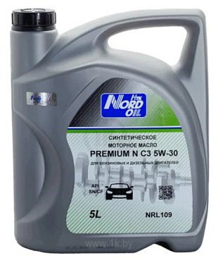 Фотографии Nord Oil Premium N C3 5W-30 SN/CF 5л