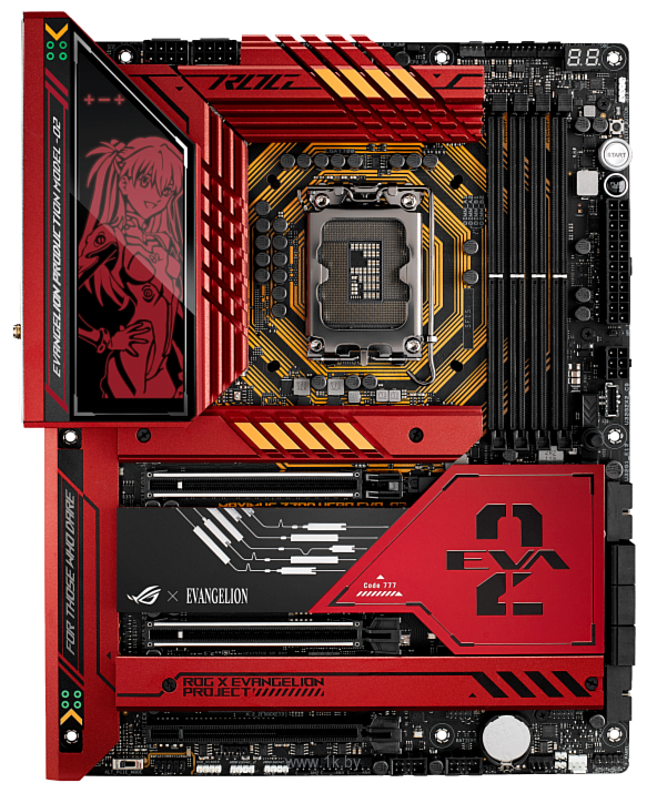 Фотографии ASUS ROG MAXIMUS Z790 Hero Eva-02 Edition