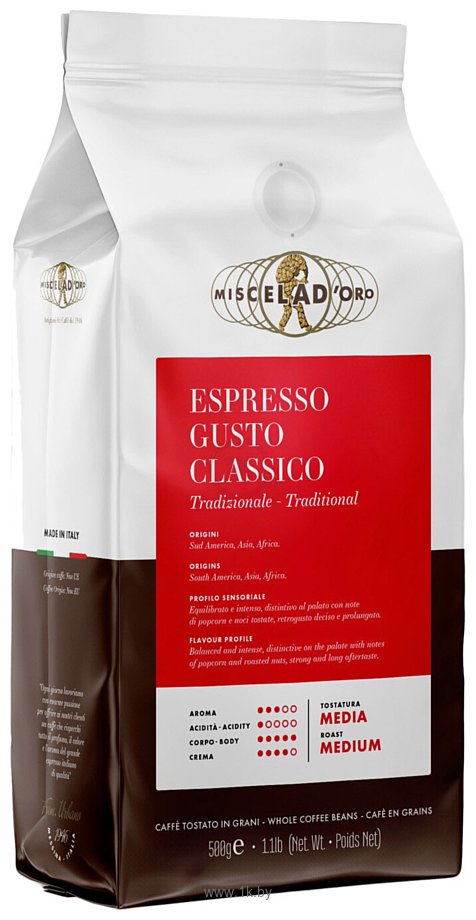 Фотографии Miscela d'Oro Espresso Gusto Classico 500 г