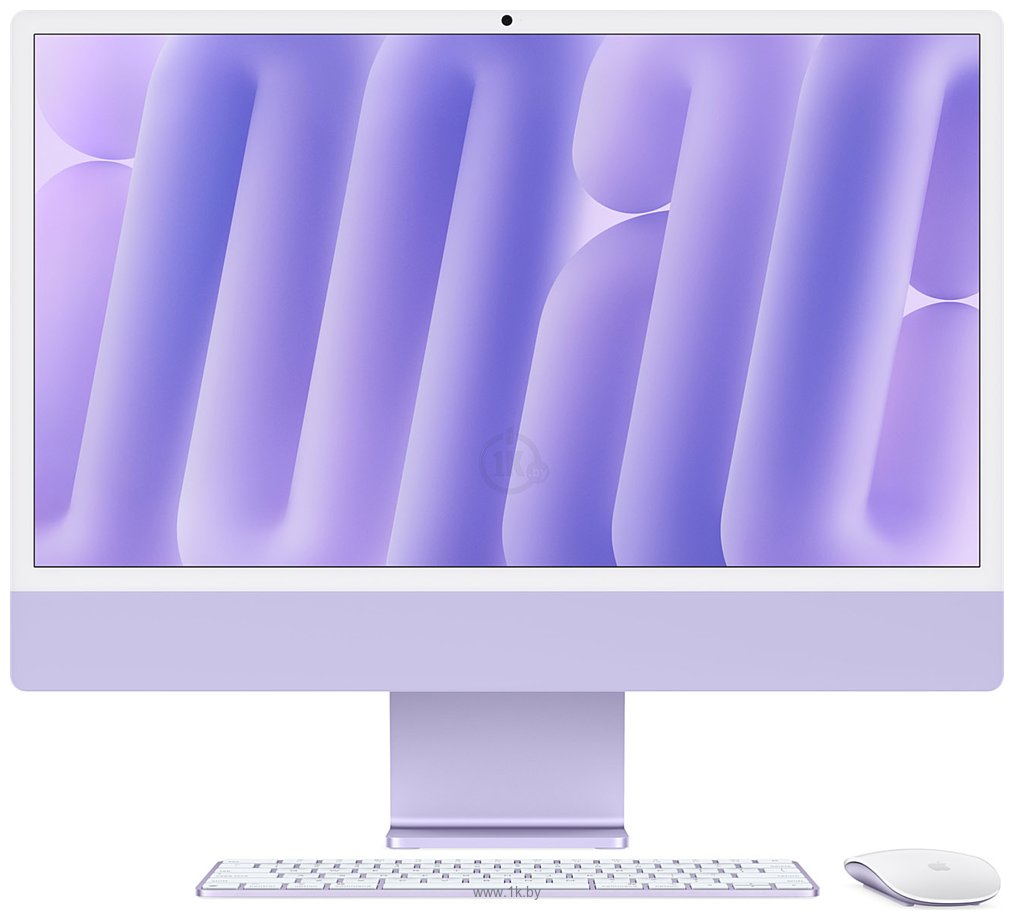 Фотографии Apple iMac M4 2024 16GB/256GB (10 ядер, фиолетовый)