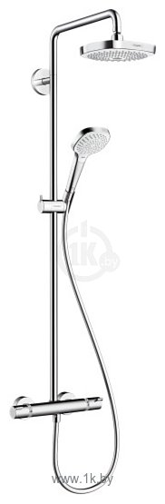 Фотографии Hansgrohe Croma Select E 180 2jet Showerpipe 27256400