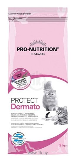 Фотографии Flatazor Protect Dermato cat (0.4 кг) 1 шт.