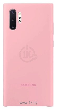 Фотографии Samsung Silicone Cover для Samsung Galaxy Note 10 (розовый)