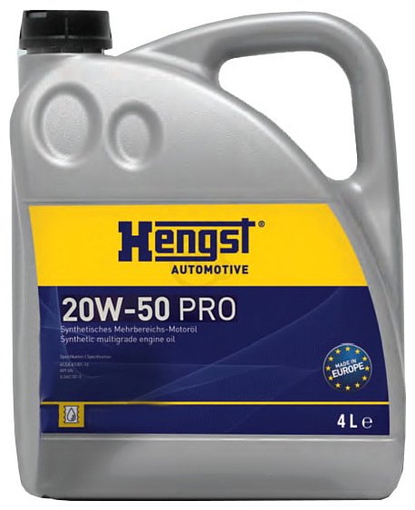 Фотографии Hengst 20W-50 A3/B4 Pro 4л