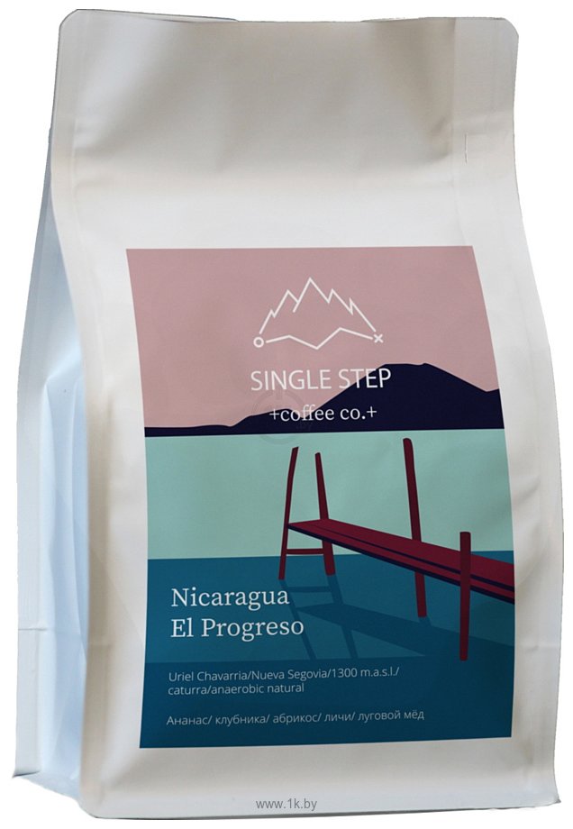 Фотографии Single Step Coffee Никарагуа Эль Прогресо в зернах 250 г