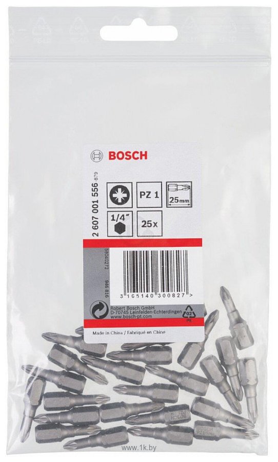 Фотографии Bosch 2607001556 25 предметов