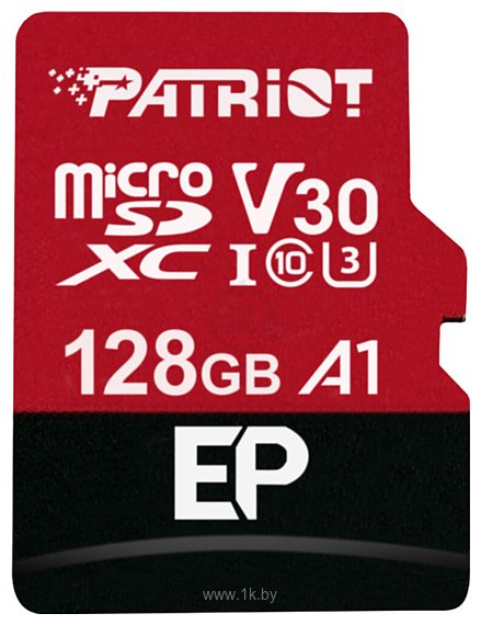 Фотографии Patriot microSDXC EP Series PEF128GEP31MCX 128GB (с адаптером)