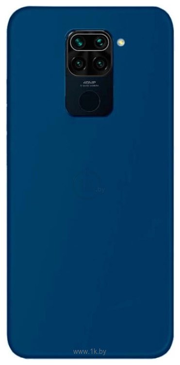 Фотографии Case Matte для Redmi Note 9 (синий)