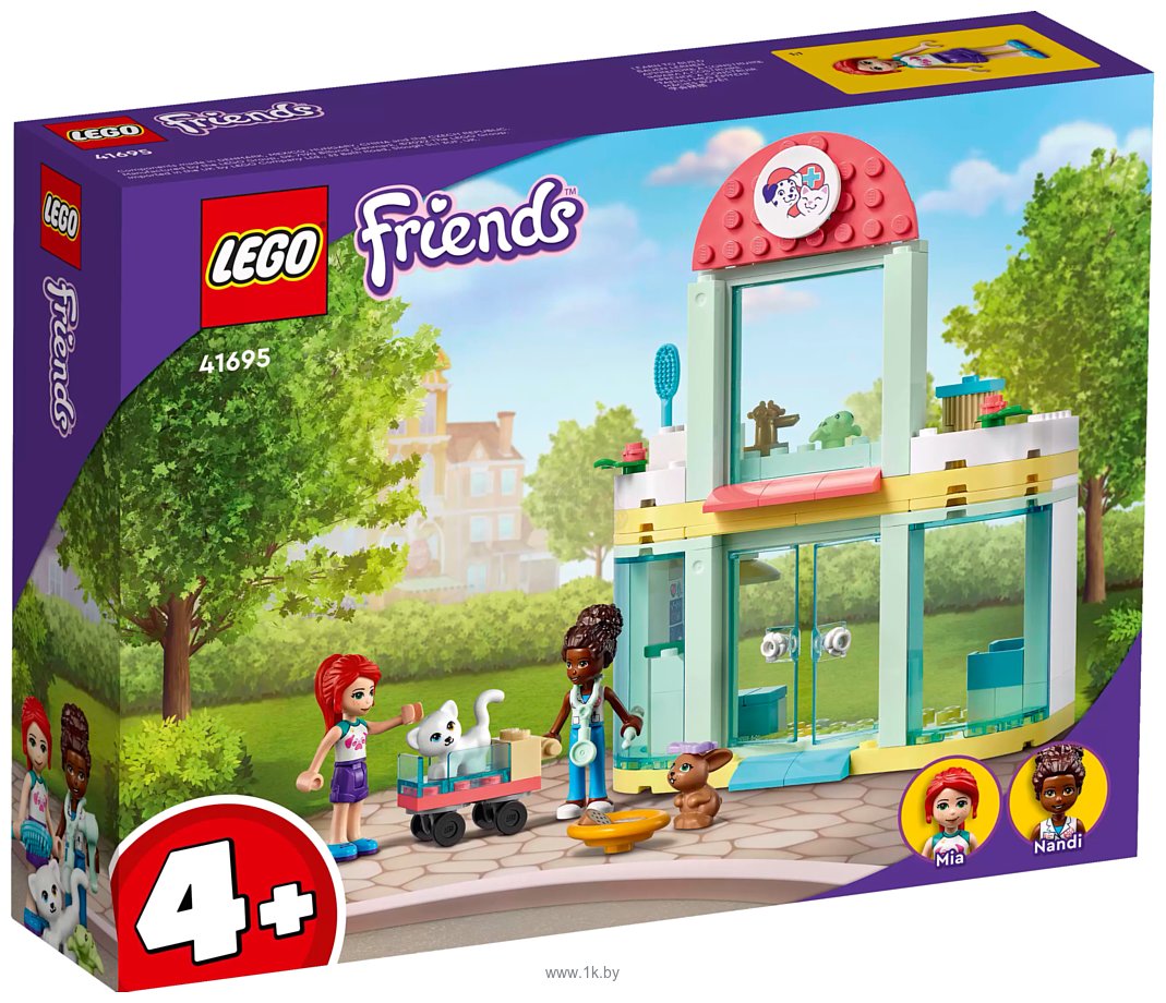 Фотографии LEGO Friends 41695 Клиника для домашних животных