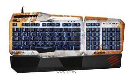 Фотографии Mad Catz Titanfall S.T.R.I.K.E. 3 Gaming Keyboard for PC Grey USB