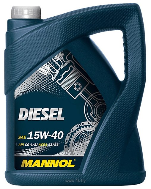 Фотографии Mannol Diesel 15W-40 API CG-4/CF-4/CF/SL 5л