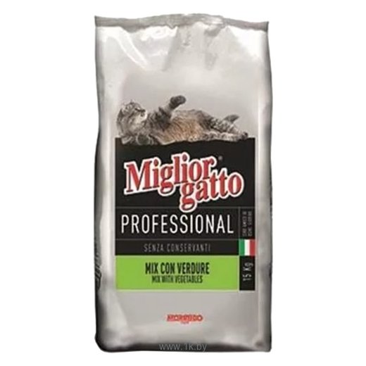 Фотографии Miglior (15 кг) Gatto Professional Line Dry Mix with Vegetables