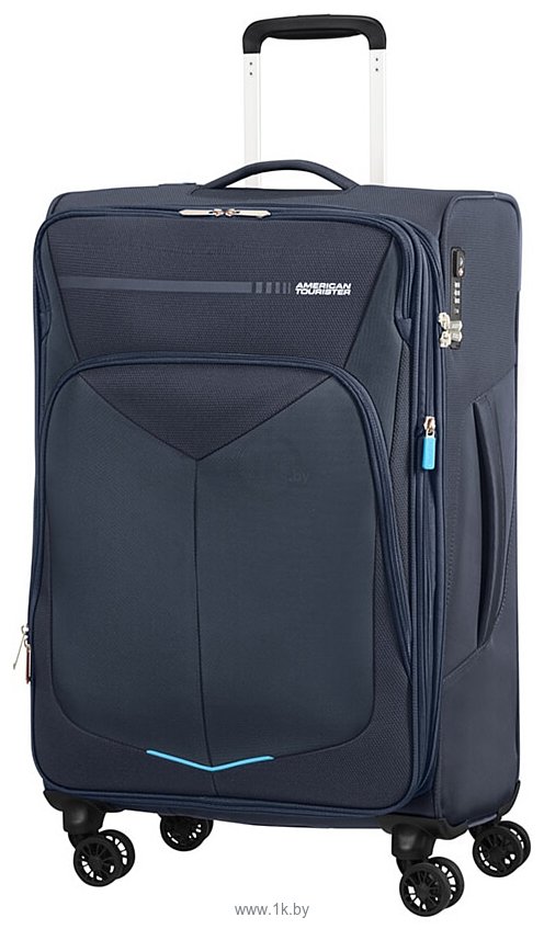 Фотографии American Tourister Summerfunk Navy Blue 67 см (4 колеса)