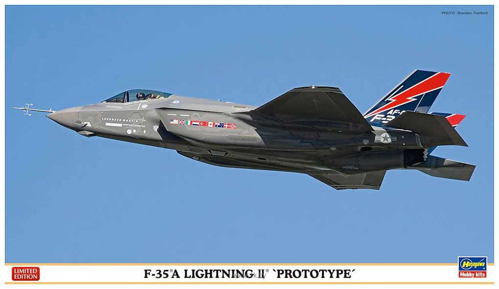 Фотографии Hasegawa Истребитель-бомбардировщик F35A Lightning II Prototype