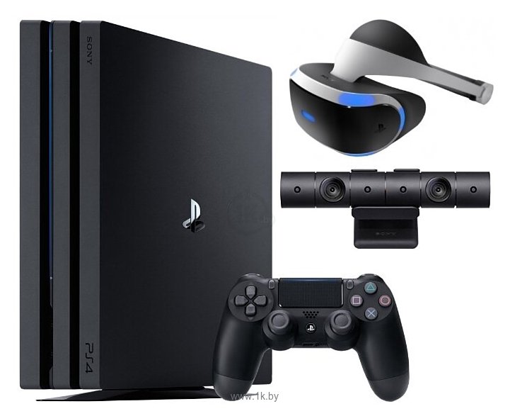 Фотографии Sony PlayStation 4 Pro VR set