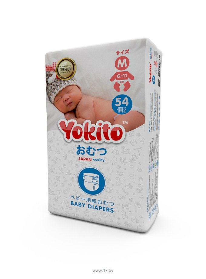 Фотографии Yokito Premium M (5-10 кг) 54 шт
