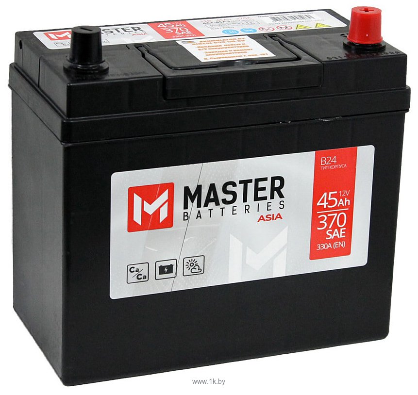 Фотографии Master Batteries R+ (45Ah)