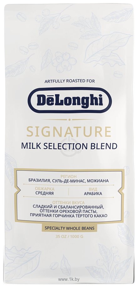 Фотографии DeLonghi Signature Milk Selection Blend зерновой 1 кг