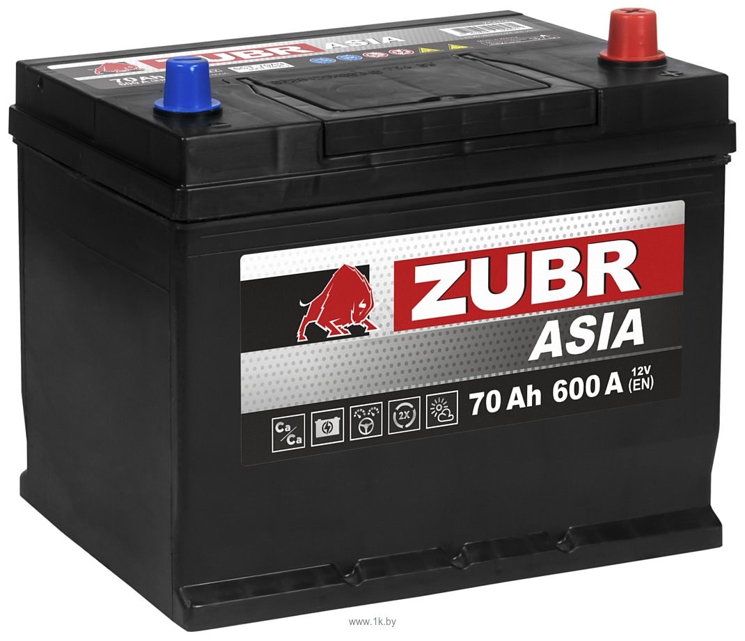 Фотографии Zubr Ultra Asia R+ Турция (70Ah)