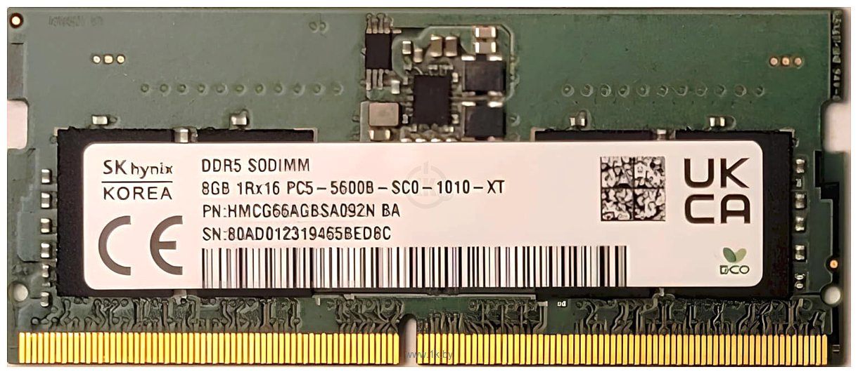 Фотографии Hynix HMCG66AGBSA092N