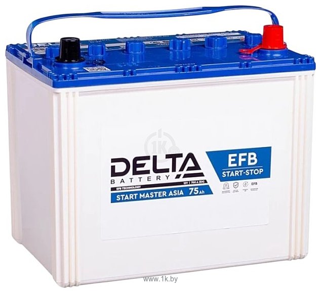 Фотографии Delta EFB Asia R+ (75Ah)