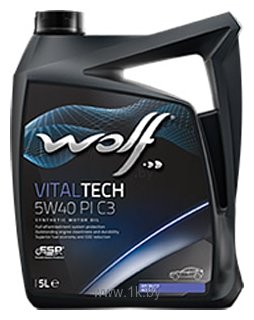 Фотографии Wolf Vital Tech 5W-40 PI C3 1л