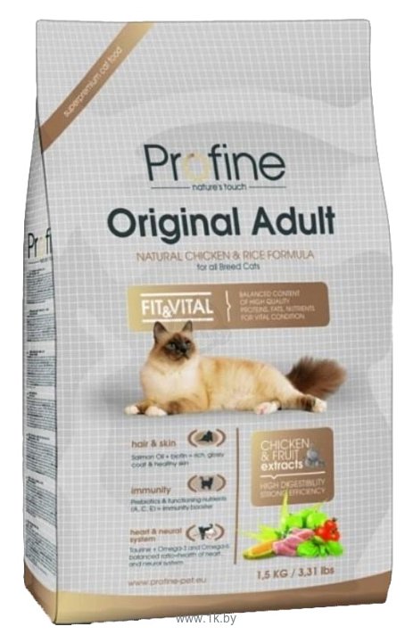 Фотографии Profine (1.5 кг) Original Adult для кошек