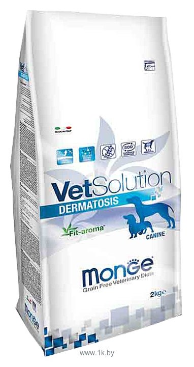 Фотографии Monge (2 кг) VetSolution Dermatosis для собак