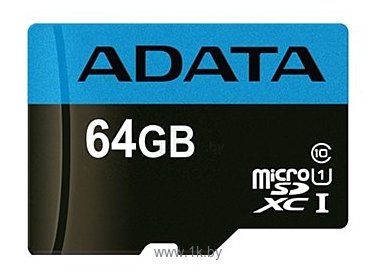 Фотографии ADATA Premier microSDXC Class 10 UHS-I U1 R/W : 85/25MB/s 64GB