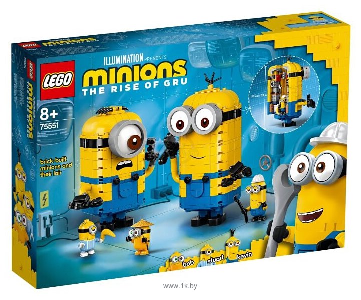 Фотографии LEGO Minions 75551 Фигурки миньонов и их дом