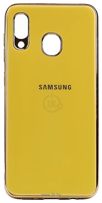 Фотографии EXPERTS Plating Tpu для Samsung Galaxy A20/A30 (желтый)