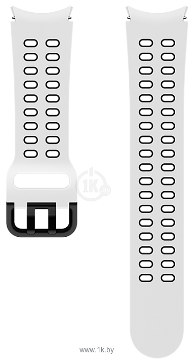 Фотографии Samsung Hybrid Leather для Samsung Galaxy Watch4 (20 мм, M/L, белый)