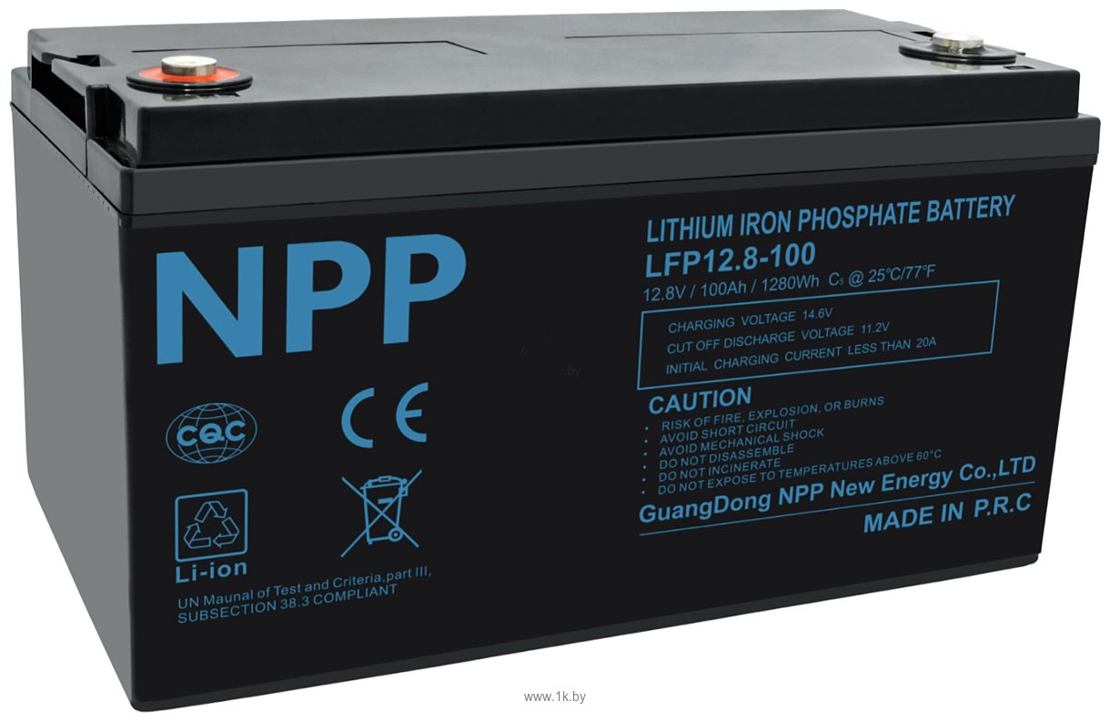 Фотографии NPP LFP12.8-100Ah 12.8V 100Ah