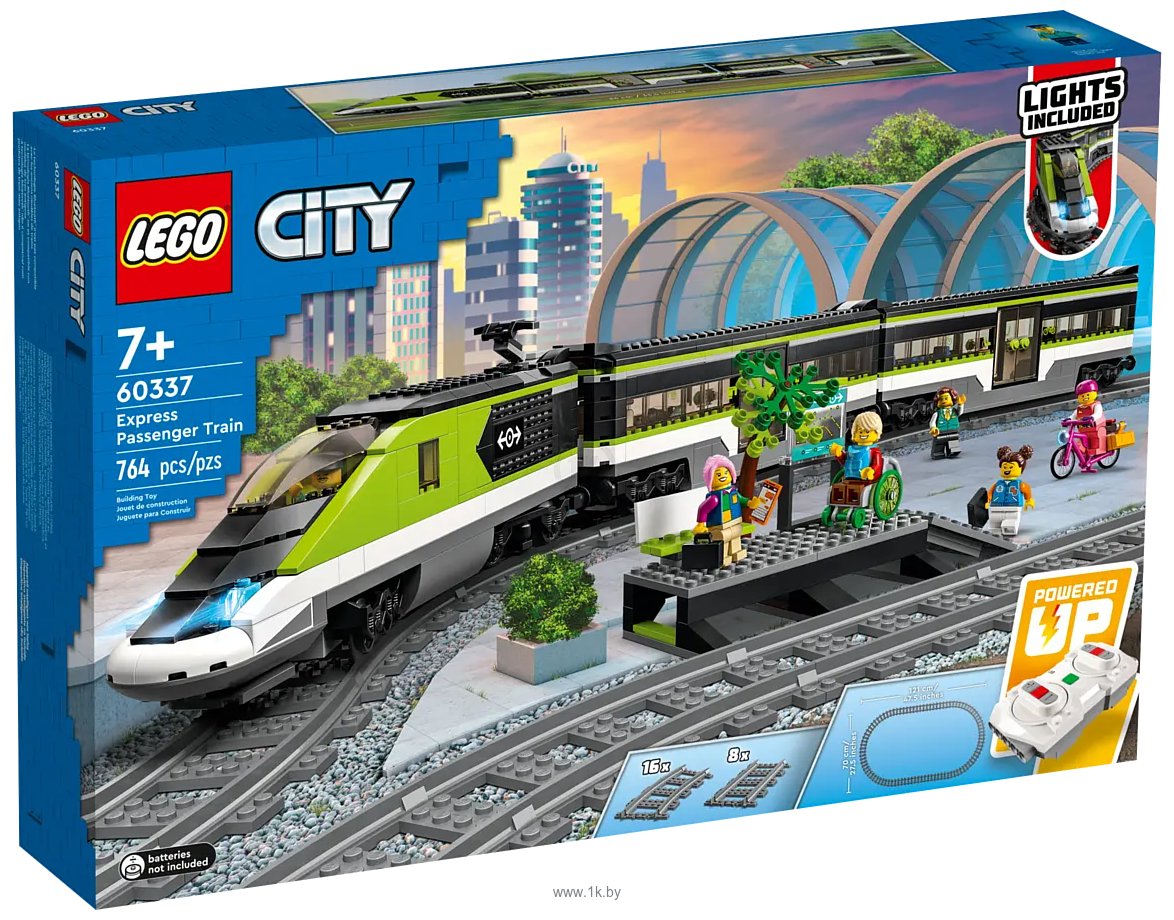 Фотографии LEGO City 60337 Пассажирский поезд-экспресс