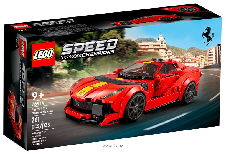 Фотографии LEGO Speed Champions 76914 Спорткар Ferrari 812 Competizione