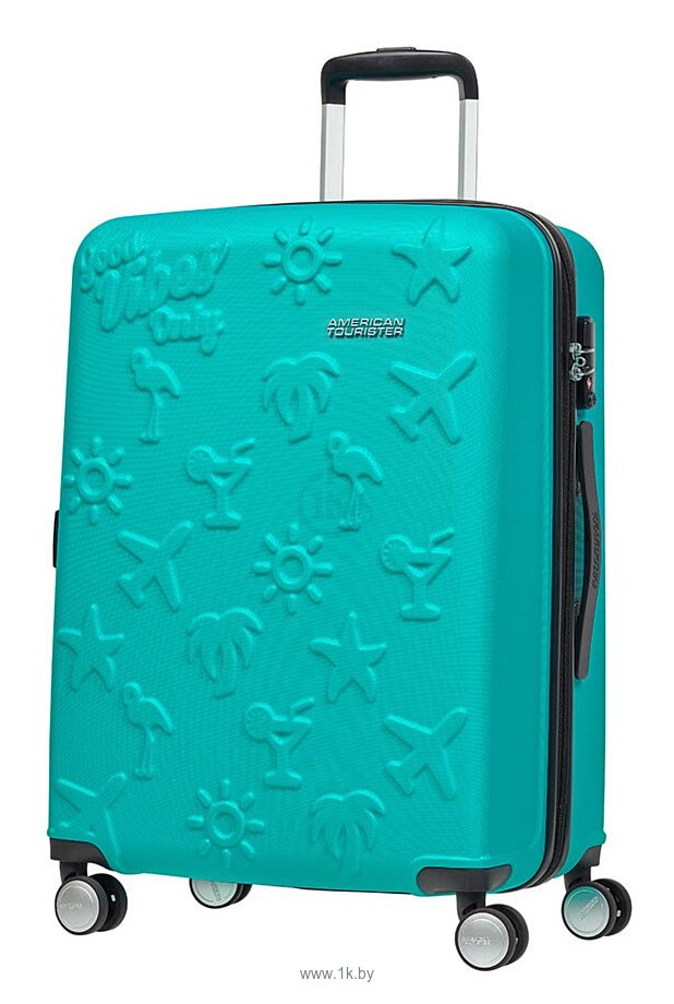 Фотографии American Tourister Good Vibes Deep Turquoise 74 см