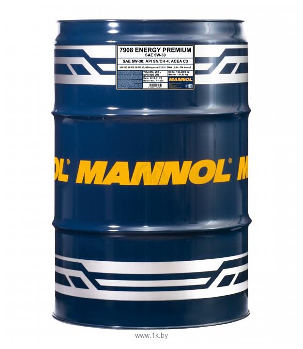 Фотографии Mannol Energy Premium 5W-30 208л