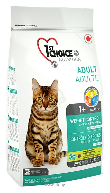 Фотографии 1st Choice (10 кг) WEIGHT CONTROL for ADULT CATS