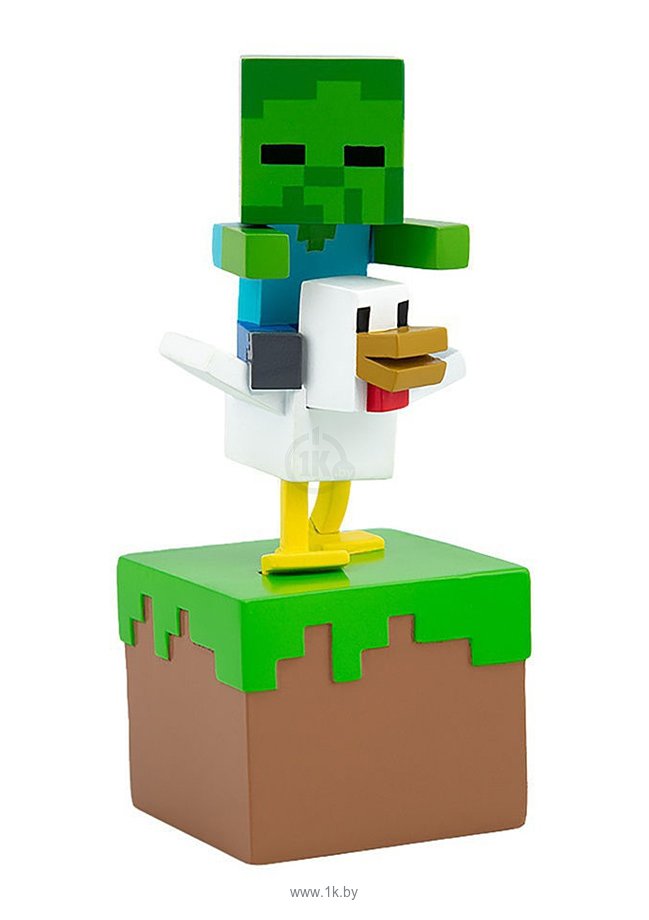 Фотографии Minecraft Series 3 Adventure Figures: Zombie Chicken Jockey 08450