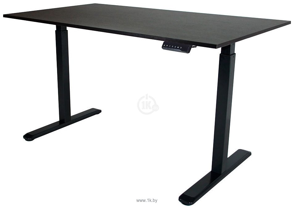 Фотографии ErgoSmart Electric Desk Compact (дуб мореный/черный)