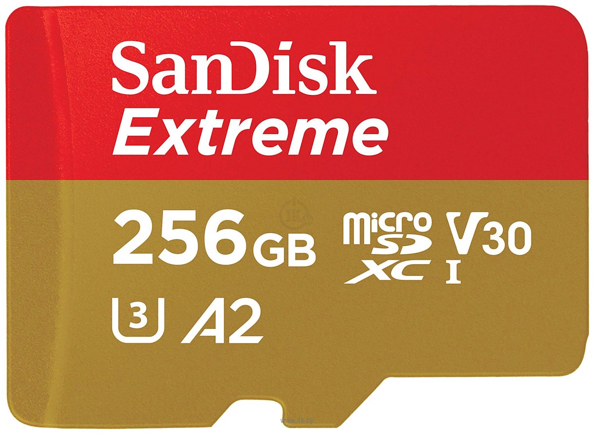 Фотографии SanDisk Extreme microSDXC SDSQXA1-256G-GN6MN 256GB