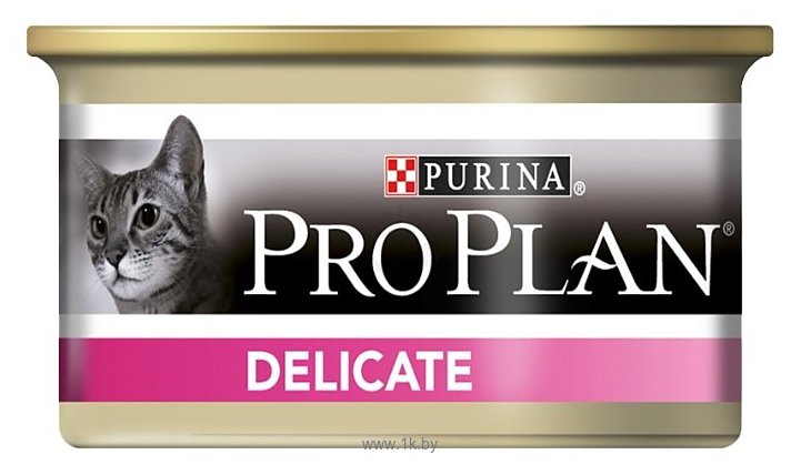 Фотографии Purina Pro Plan (0.085 кг) 1 шт. Delicate feline canned с индейкой