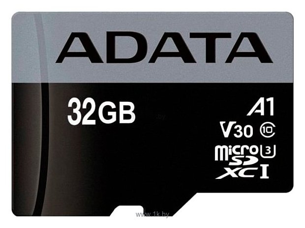 Фотографии ADATA Premier Pro microSDHC UHS-I U3 V30 A1 Class10 (R100/W80) 32GB + SD adapter